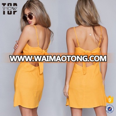 Guangzhou clothing factory oem women sexy summer mini dress 2017