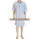 Mens nighties cotton nightshirts FD11630