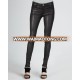 100% Genuine Top quality Sheepskin Fashion Leather Pants For women